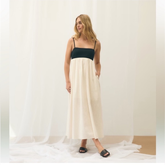 Abercrombie & Fitch Tie Back Babydoll Dress - M Petite - Picture 7 of 16